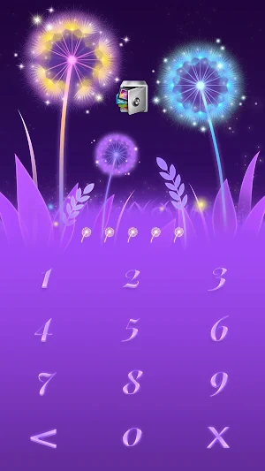 AppLock Live Theme Dandelion Screenshot 1