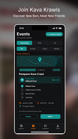 MyKavaBar Screenshot 2