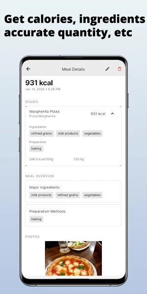 Calorify AI - Calorie Tracker Screenshot 2