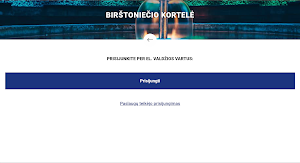 Birštoniečio kortelė Screenshot 3
