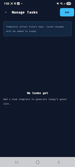 Daily XP Todo: Level Up Tasks Screenshot 2