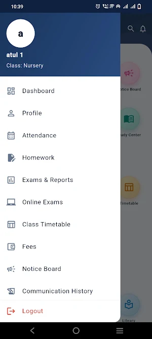 EduVista Learning Hub Screenshot 1