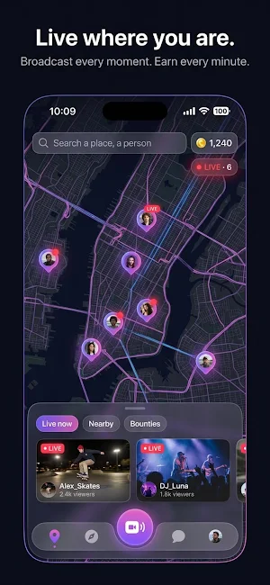 MapCast Screenshot 1