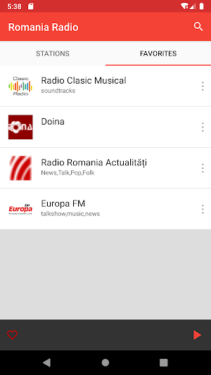 Romania Radio Screenshot 2