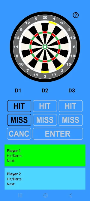 Around The Clock - Darts Game Screenshot 2
