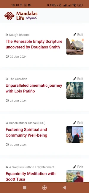 Dharma News Screenshot 0
