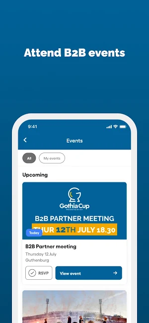 Gothia Cup Partners Screenshot 3