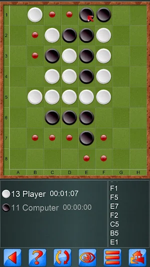 Reversi V+, solo and multiplayer Othello game Screenshot 3