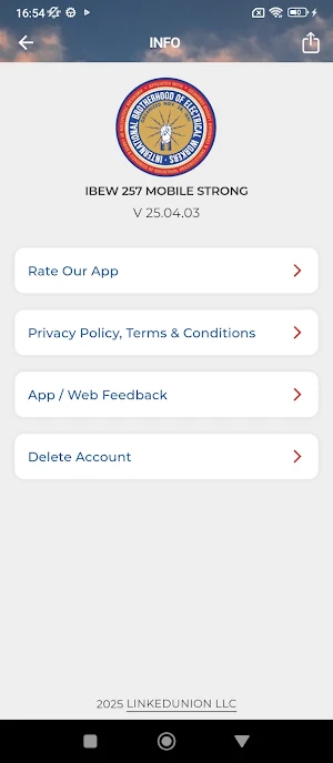 IBEW 257 Screenshot 2