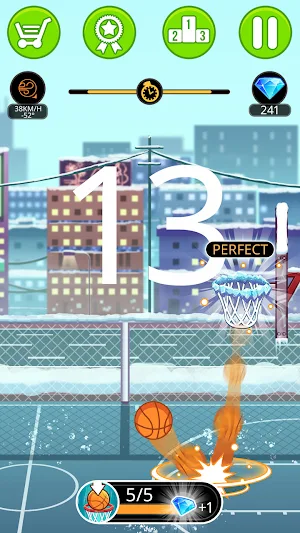 Basketball serial shooter Screenshot 3