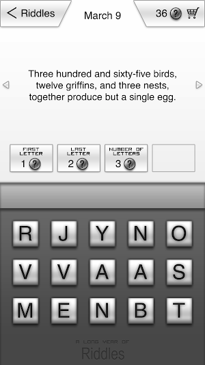 A Long Year of Riddles Screenshot 2