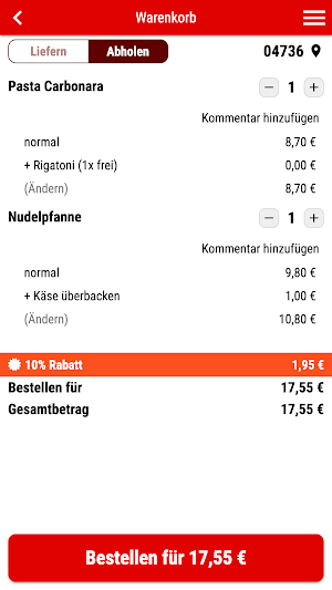 Pizza Maria Express Waldheim Screenshot 1