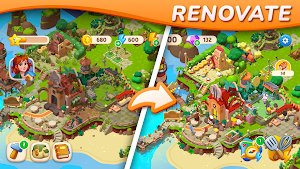 Bloom & Breakfast: Merge Town Screenshot 0