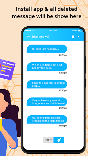 Recover Deleted Chat Messages for WA Screenshot 1