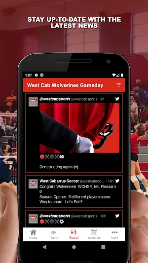 West Cab Wolverines Gameday Screenshot 3