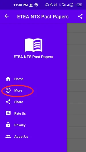 ETEA NTS Past Papers Screenshot 0