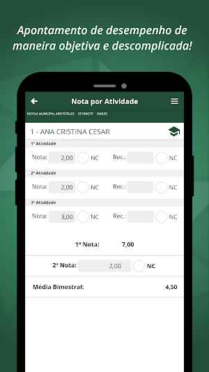 e-ba - Diário de Classe Screenshot 3