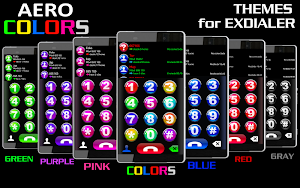 THEME AERO 2 COLORS EXDIALER Screenshot 1