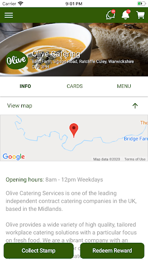 Olive Catering Screenshot 2