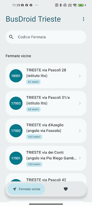 BusDroid Trieste Screenshot 0