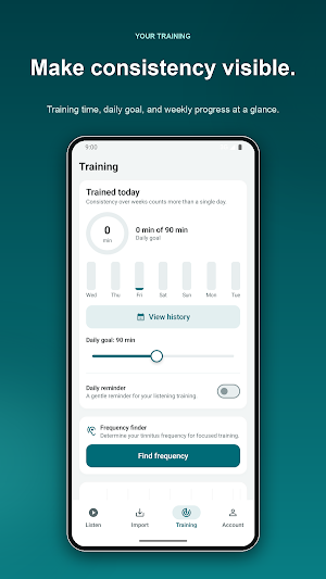 Tinnibuddy Tinnitus App Screenshot 3
