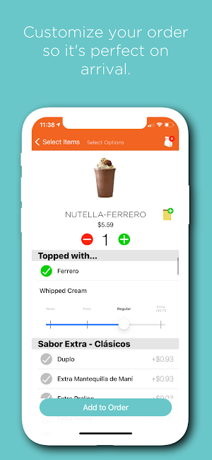 Sabor Frappé Screenshot 0