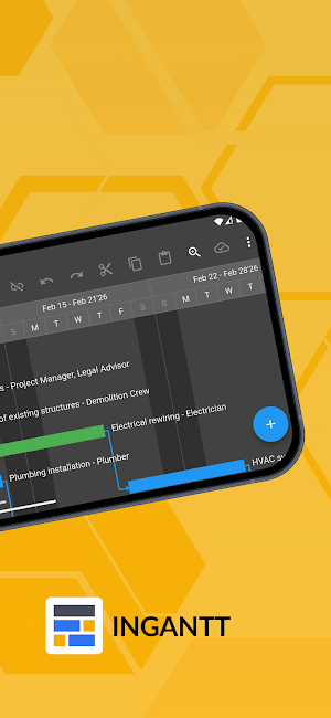 Ingantt: Gantt chart with AI Screenshot 1