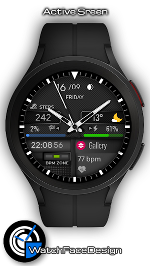WaTchG004: Analog watch face Screenshot 0