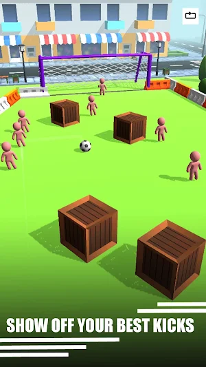 Soccer King - Football Kicks challenge Screenshot 1