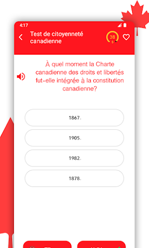 Test de citoyenneté canadienne screenshot 3