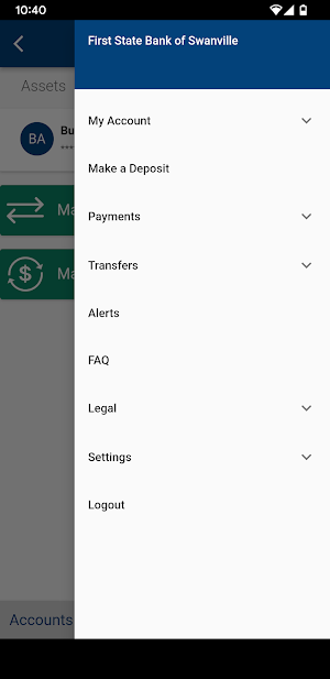 First State Bank of Swanville Screenshot 2