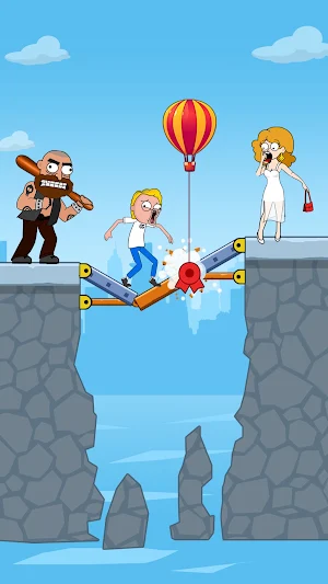 Love Rescue: Bridge Puzzle Screenshot 0