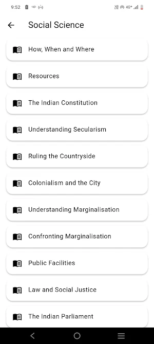 CBSE 8th Vision Screenshot 2