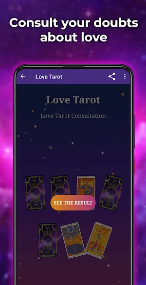 Love Tarot Card Reading Free Screenshot 2