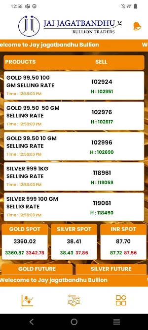 Jai Jagatbandhu Bullion Trader Screenshot 1