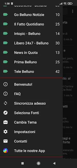 Belluno notizie Screenshot 1