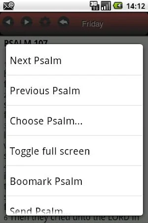 OKtm Psalms Screenshot 2