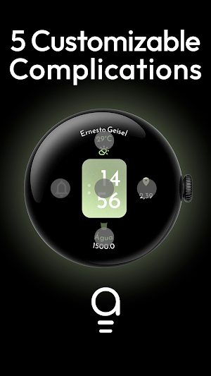 AD GradienT - Watch Face Screenshot 1