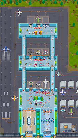 Overcrowded: Tycoon Idle Plane Screenshot 0