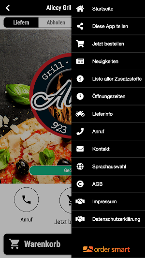 Alicey Grill & Pizzeria Screenshot 2