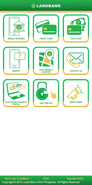 LANDBANK Mobile Banking Screenshot 1