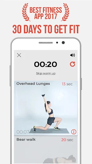 101 Fitness - Personal coach and fit plan at home Screenshot 0