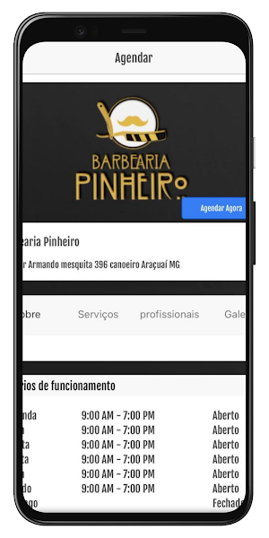 Barbearia pinhero Screenshot 2