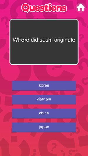 knowledge quiz Screenshot 2