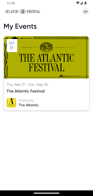 The Atlantic Festival 2026 Screenshot 0