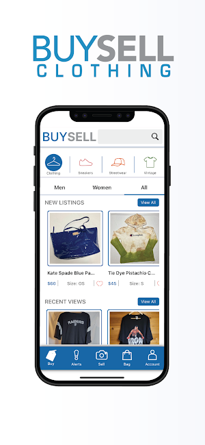 BUYSELL: Buy & Sell Clothing Screenshot 0