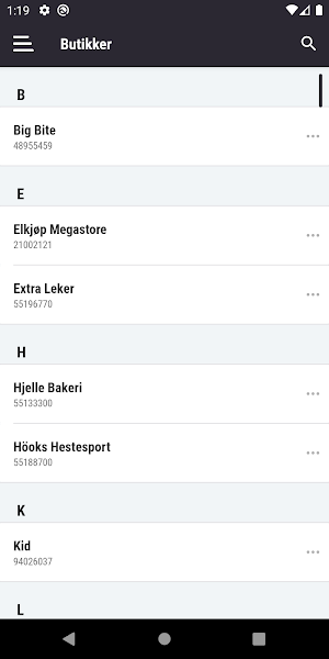 Gullgruven Kundeklubb Screenshot 2