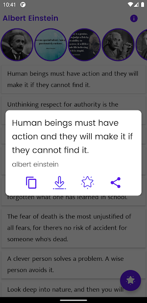 Albert Einstein Quotes and Sayings Screenshot 0