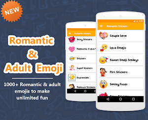 Romantic Stickers & Adult - dirty emojis Screenshot 0