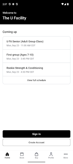 The U Facility Screenshot 1